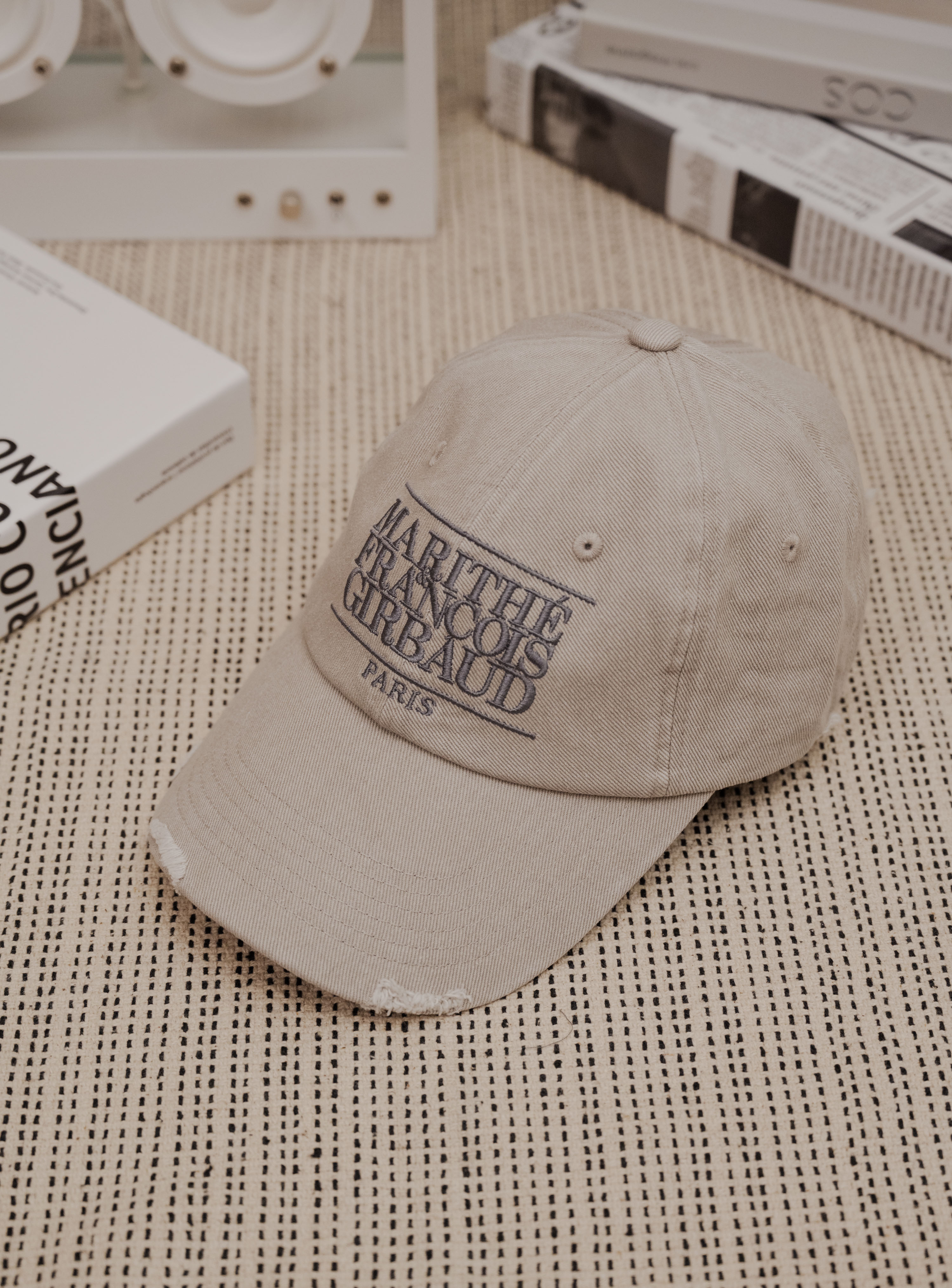 預購】MARITHE CLASSIC LOGO CAP 5色MFG44CHG102