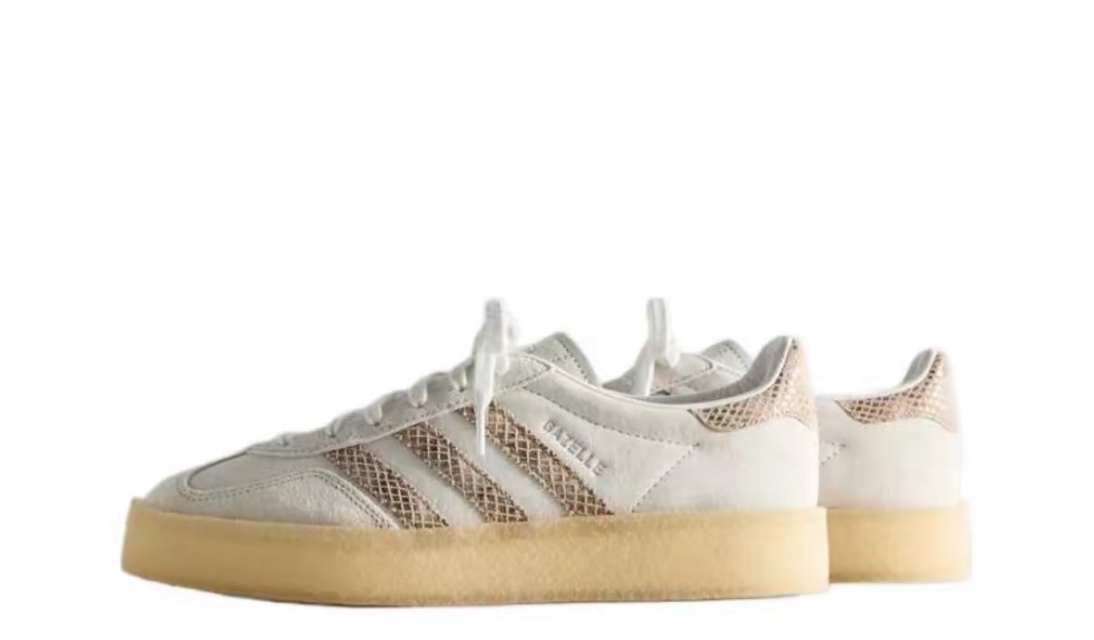 Kith x Clarks x adidas Gazelle 米色聯名款