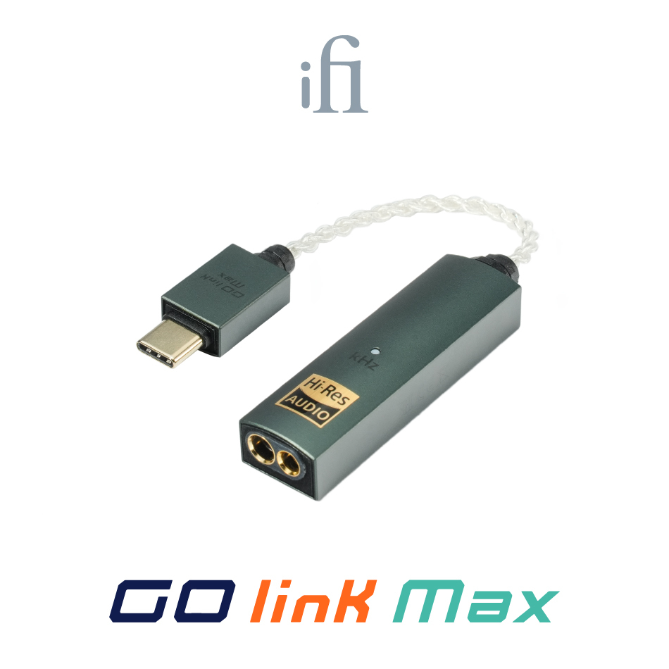 ifi Auido GO LINK MAX 隨身DAC耳機擴大機