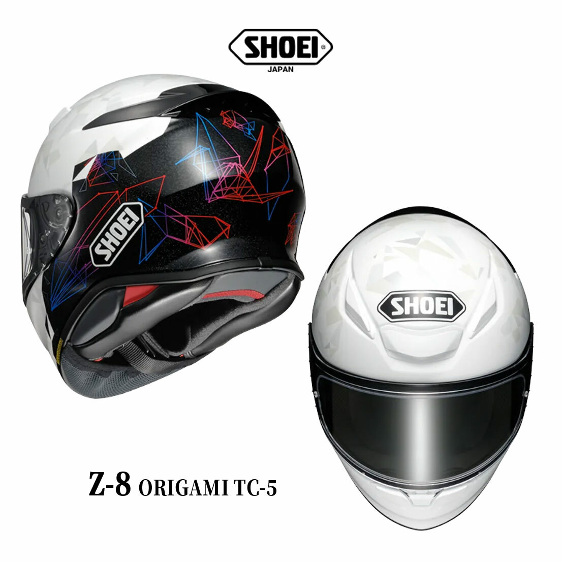 SHOEI Z-8 ORIGAMI TC-5 千紙鶴 全罩安全帽