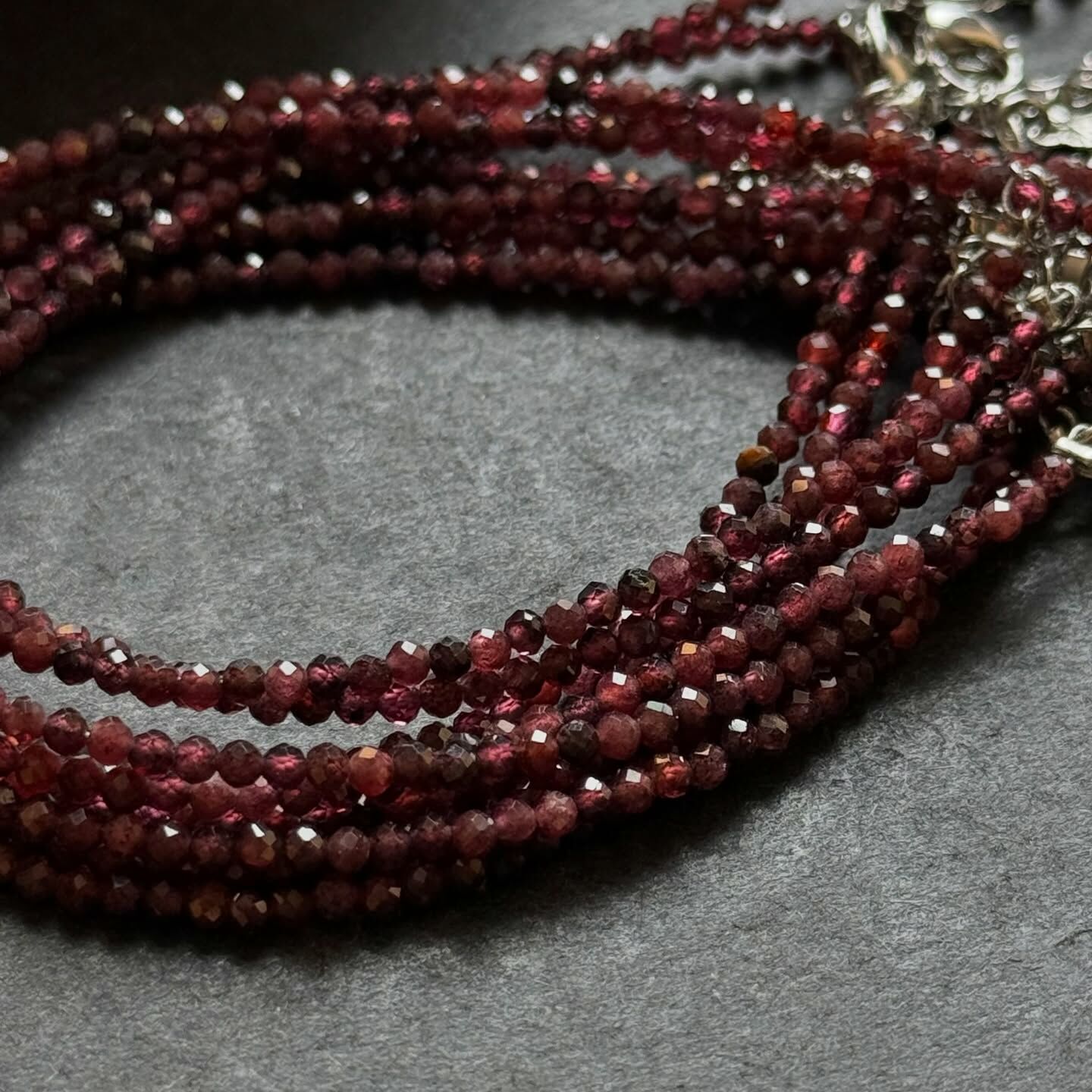 [原石] 紫烏牙石榴石 手鏈 / 腳鏈