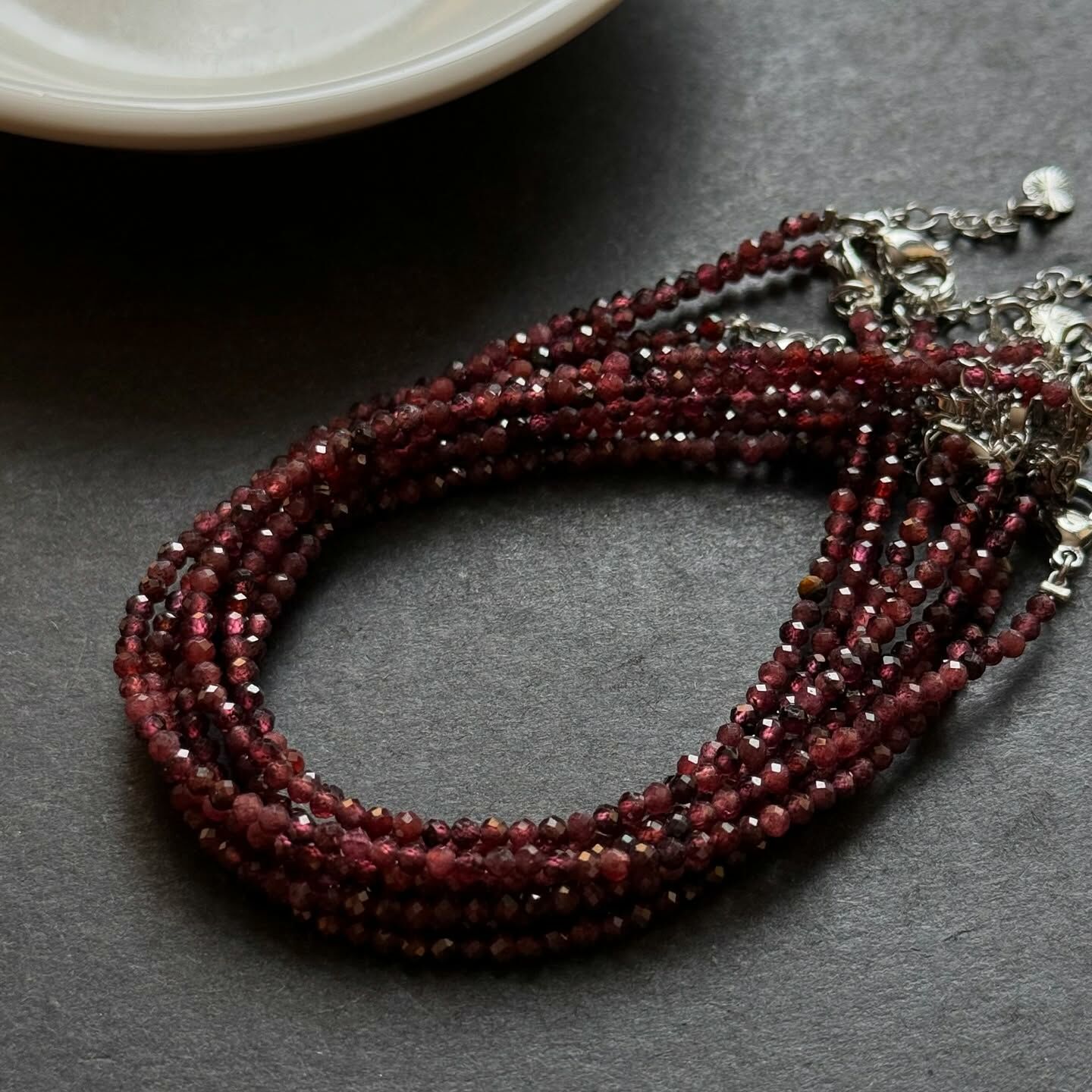 [原石] 紫烏牙石榴石 手鏈 / 腳鏈