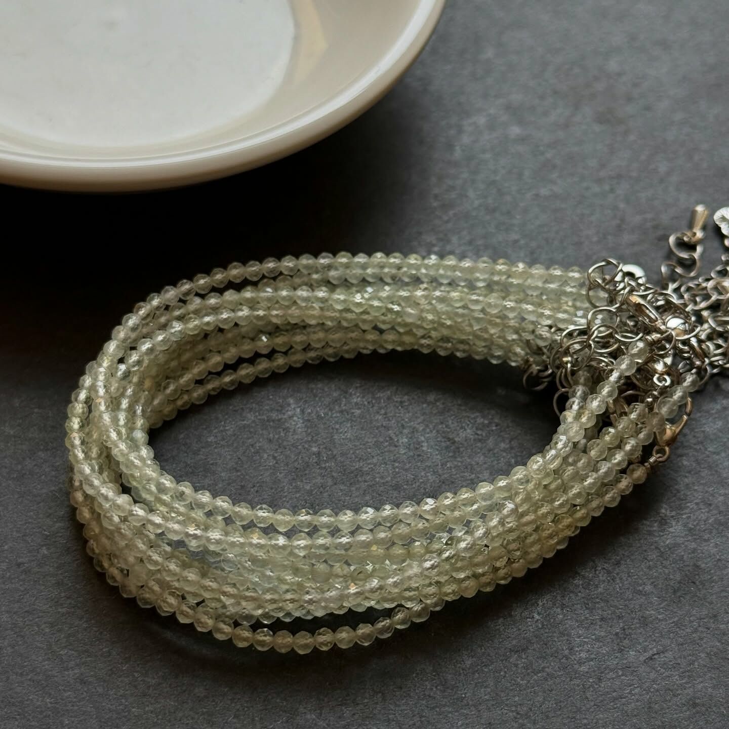 [原石] 綠水晶 手鏈 / 腳鏈