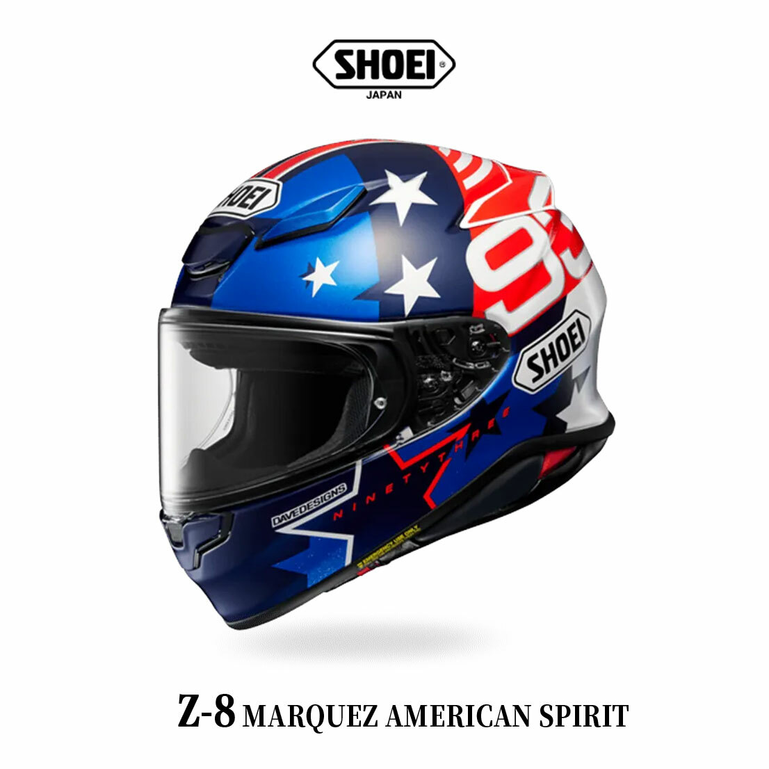 SHOEI Z-8 MARQUEZ AMERICAN SPIRIT 全罩安全帽