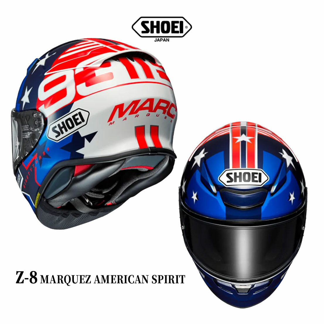 SHOEI Z-8 MARQUEZ AMERICAN SPIRIT 全罩安全帽