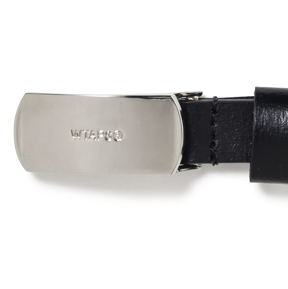 2025SS WTAPS NETA BELT SYNTHETIC 金屬LOGO 皮革皮帶現貨251MY