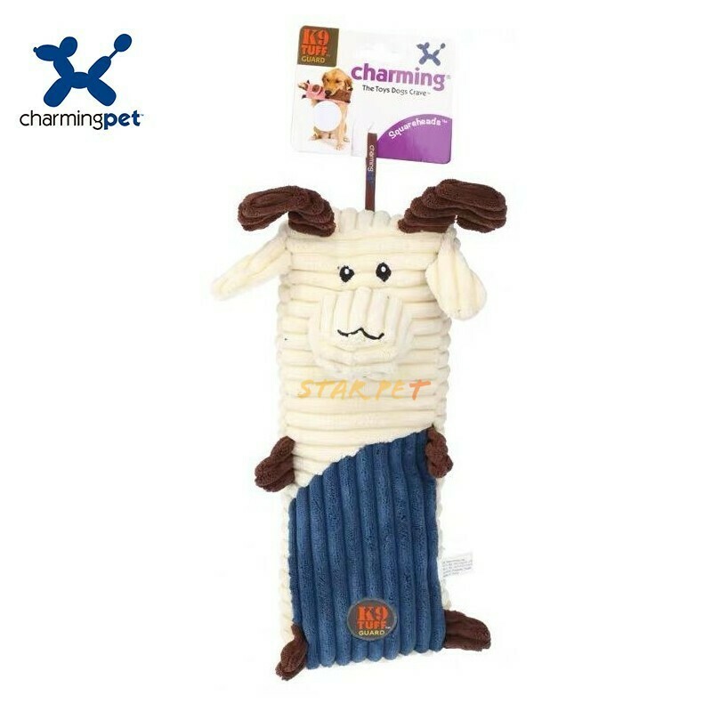 Charming Pet - Square Heads Goat Dog Toys