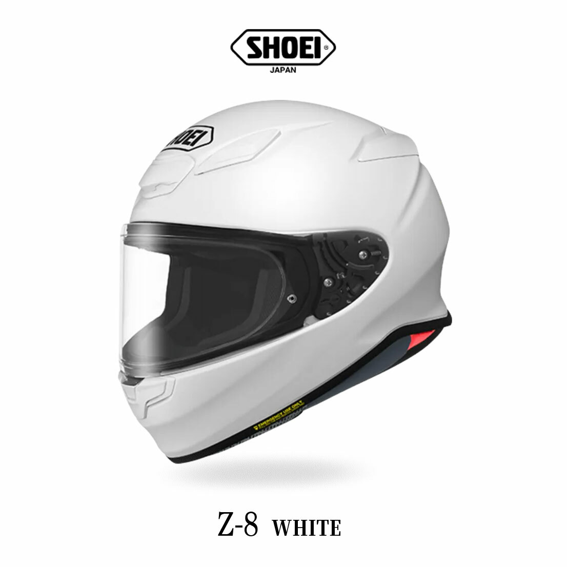 SHOEI Z-8 WHITE 全罩安全帽 亮白