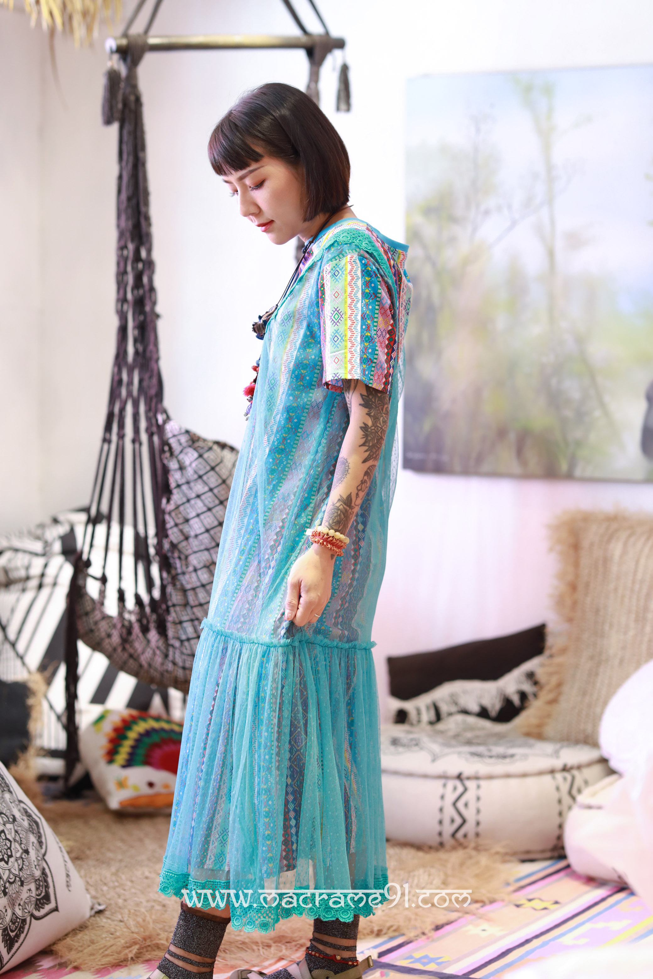 Macrame 長裙 - M3108RN (0711)