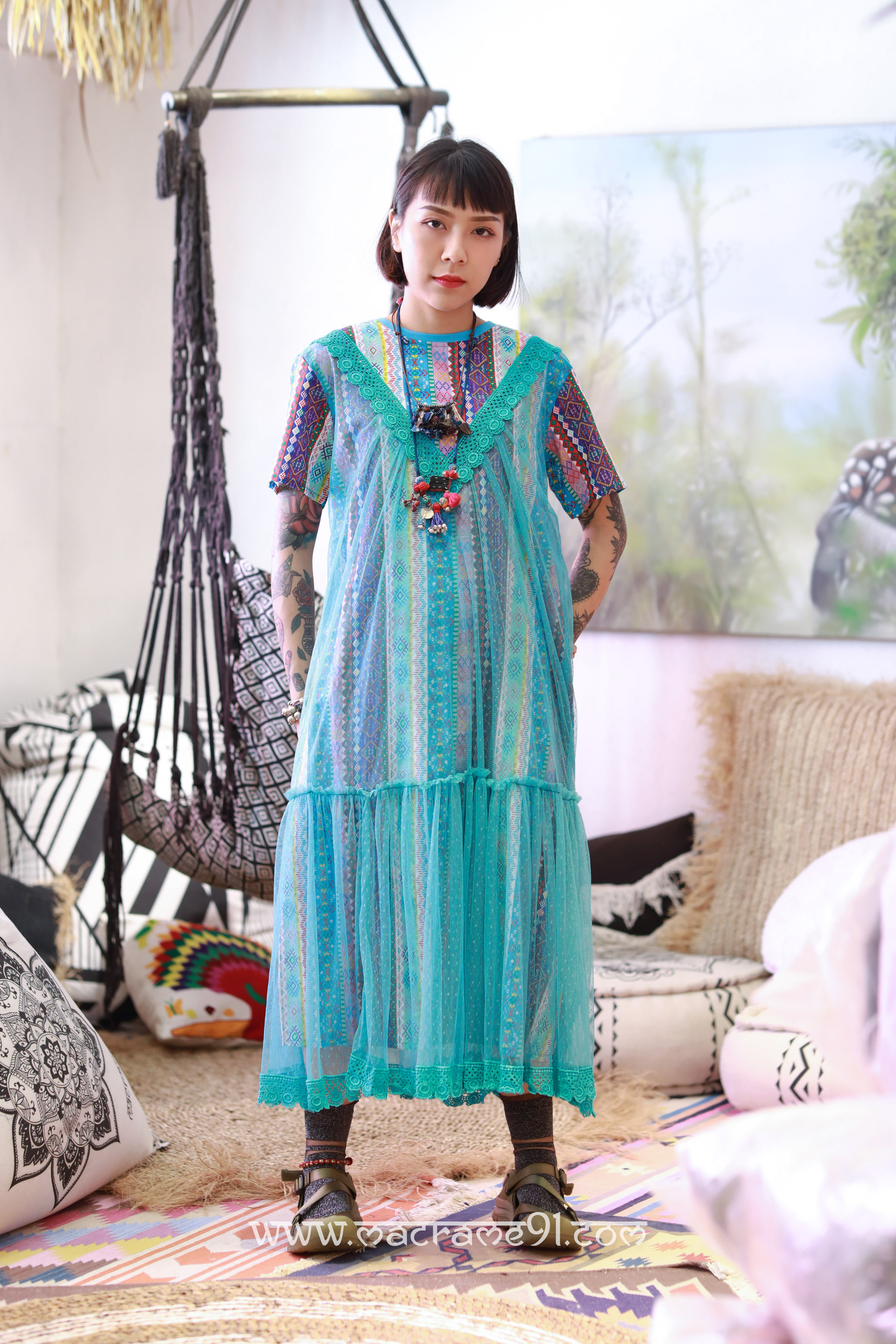 Macrame 長裙 - M3108RN (0711)