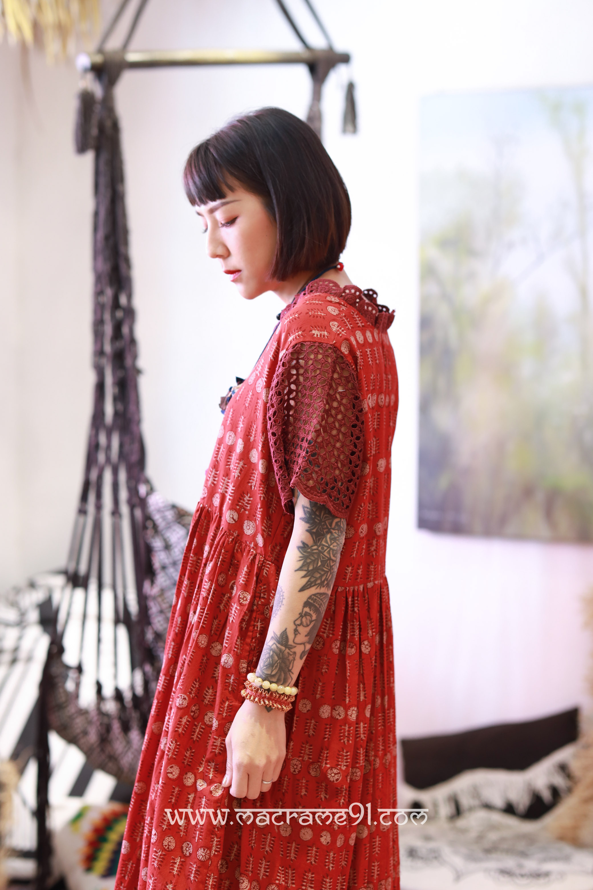 Macrame 長裙 - M2638BP (0711)