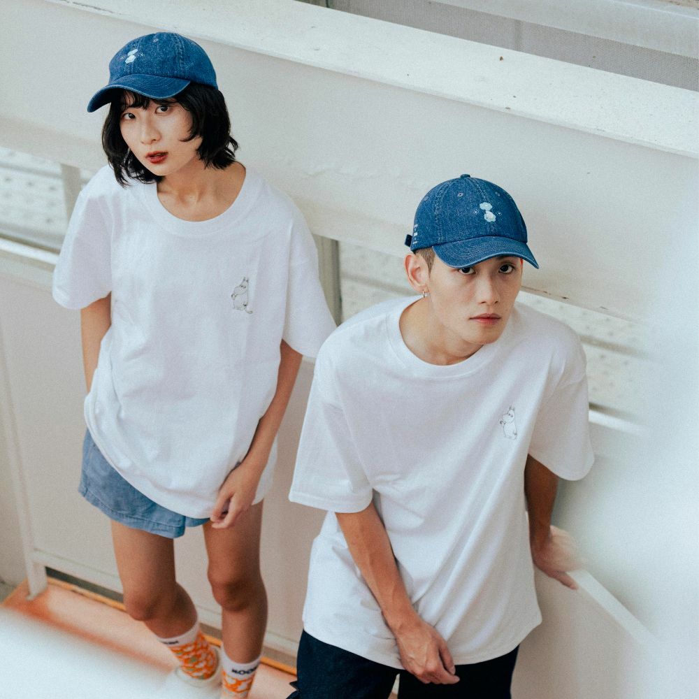 聖誕送禮【Pinkoi x Moomin x SOU・SOU】單寧牛仔帽 限量日系