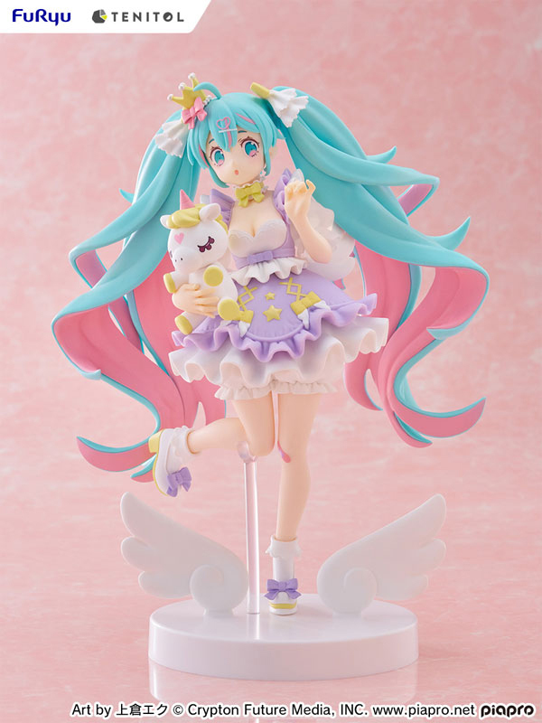 預訂11月  FURYU TENITOL  初音未來 夢公主 薰衣草版 Hatsune Miku Yumekawa Princess Lavender ver. Complete Figure Pre-order