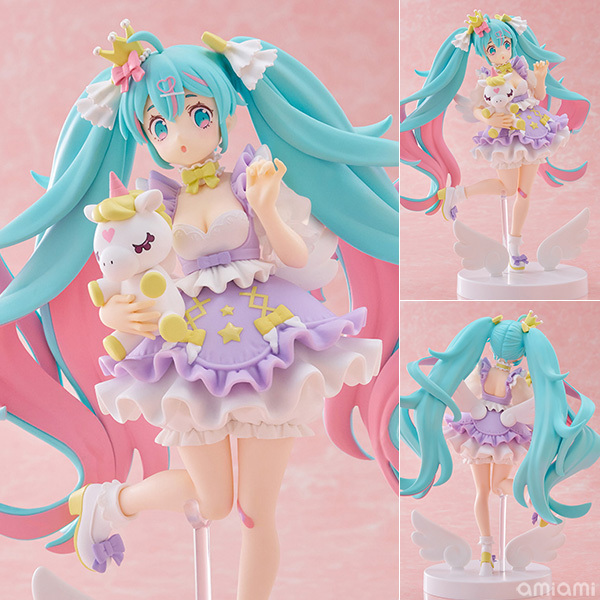 預訂11月  FURYU TENITOL  初音未來 夢公主 薰衣草版 Hatsune Miku Yumekawa Princess Lavender ver. Complete Figure Pre-order