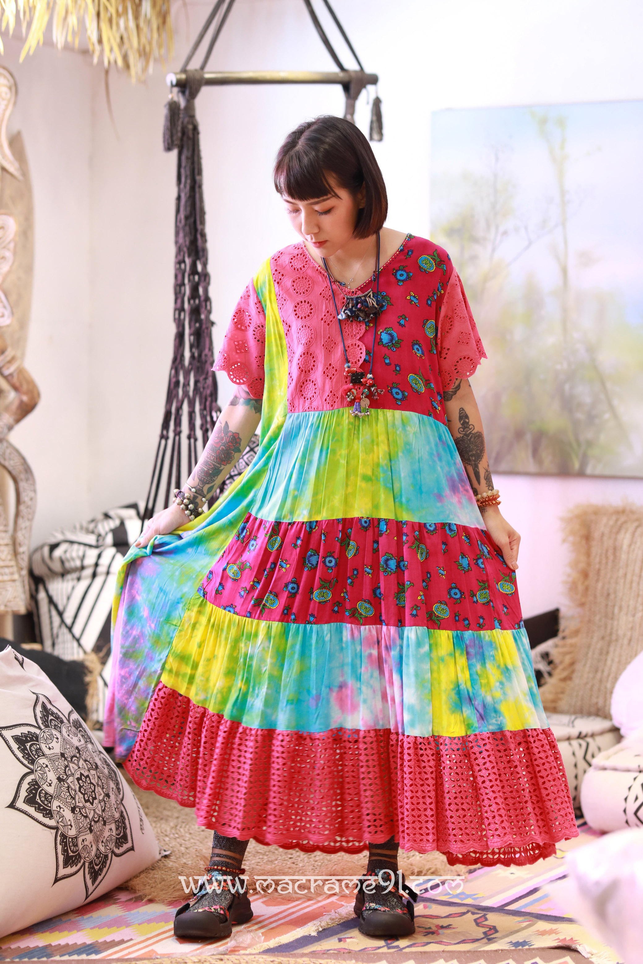 Macrame 長裙 - M2624R (0711)