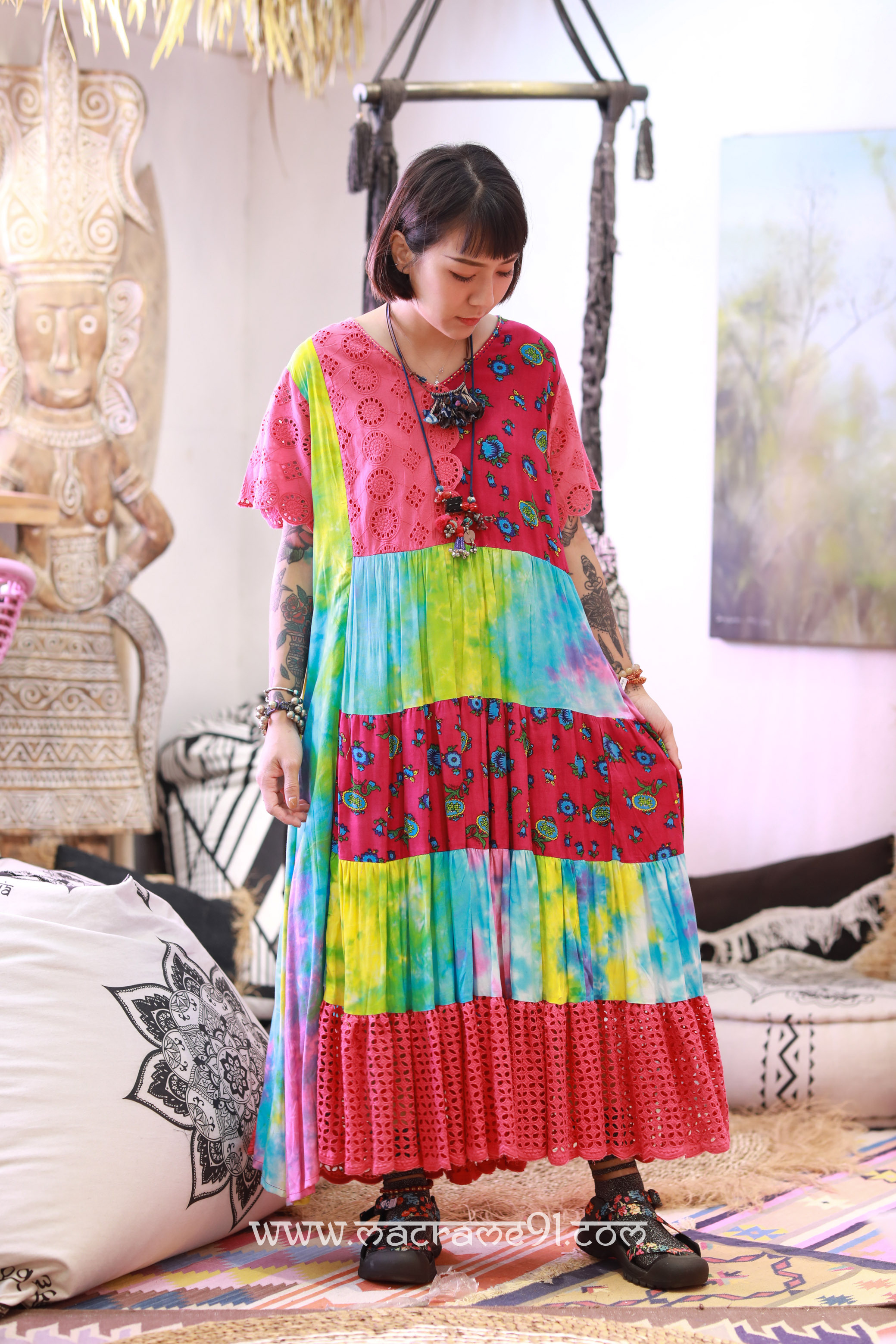 Macrame 長裙 - M2624R (0711)