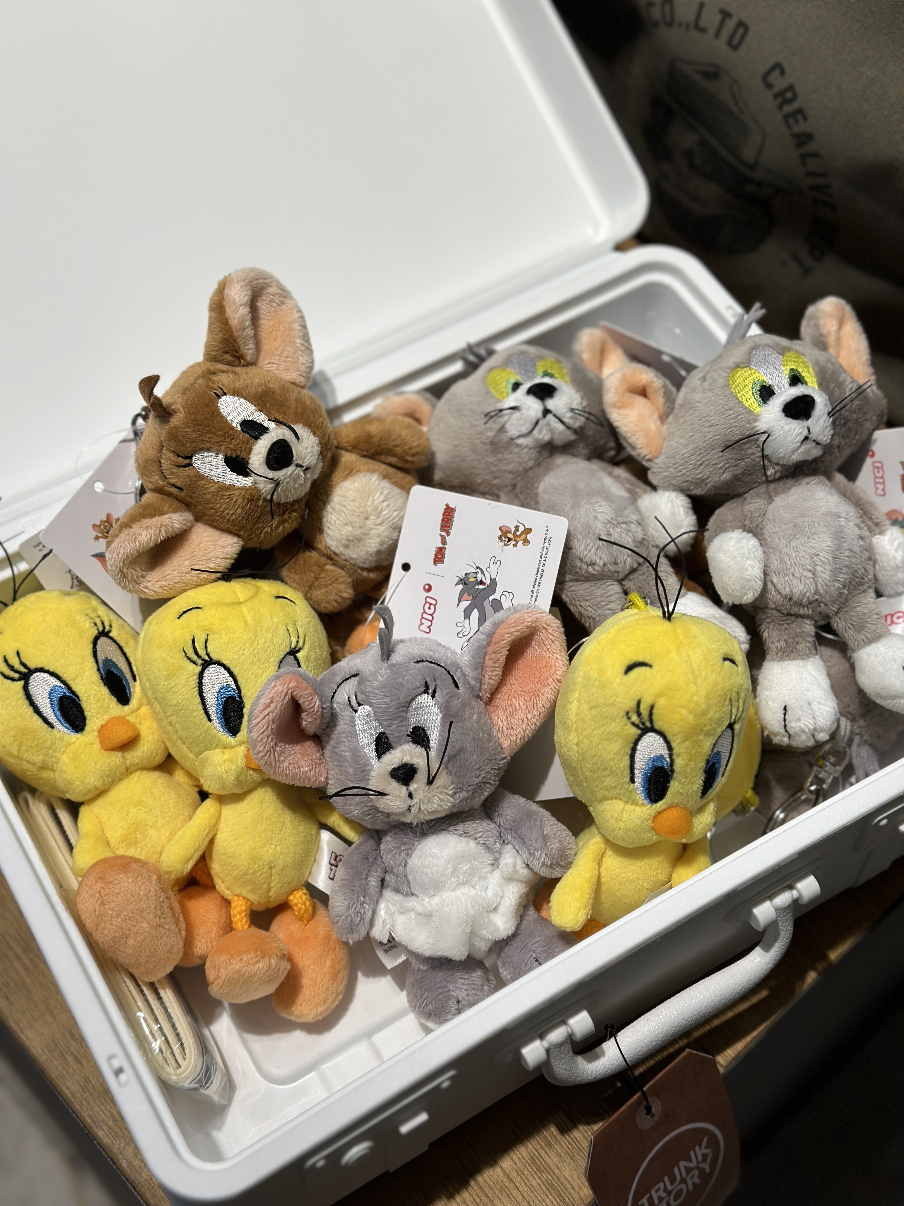 【現貨】NICI Tom & Jerry 湯姆貓與傑利鼠 泰菲-小不點 小崔弟 吊飾