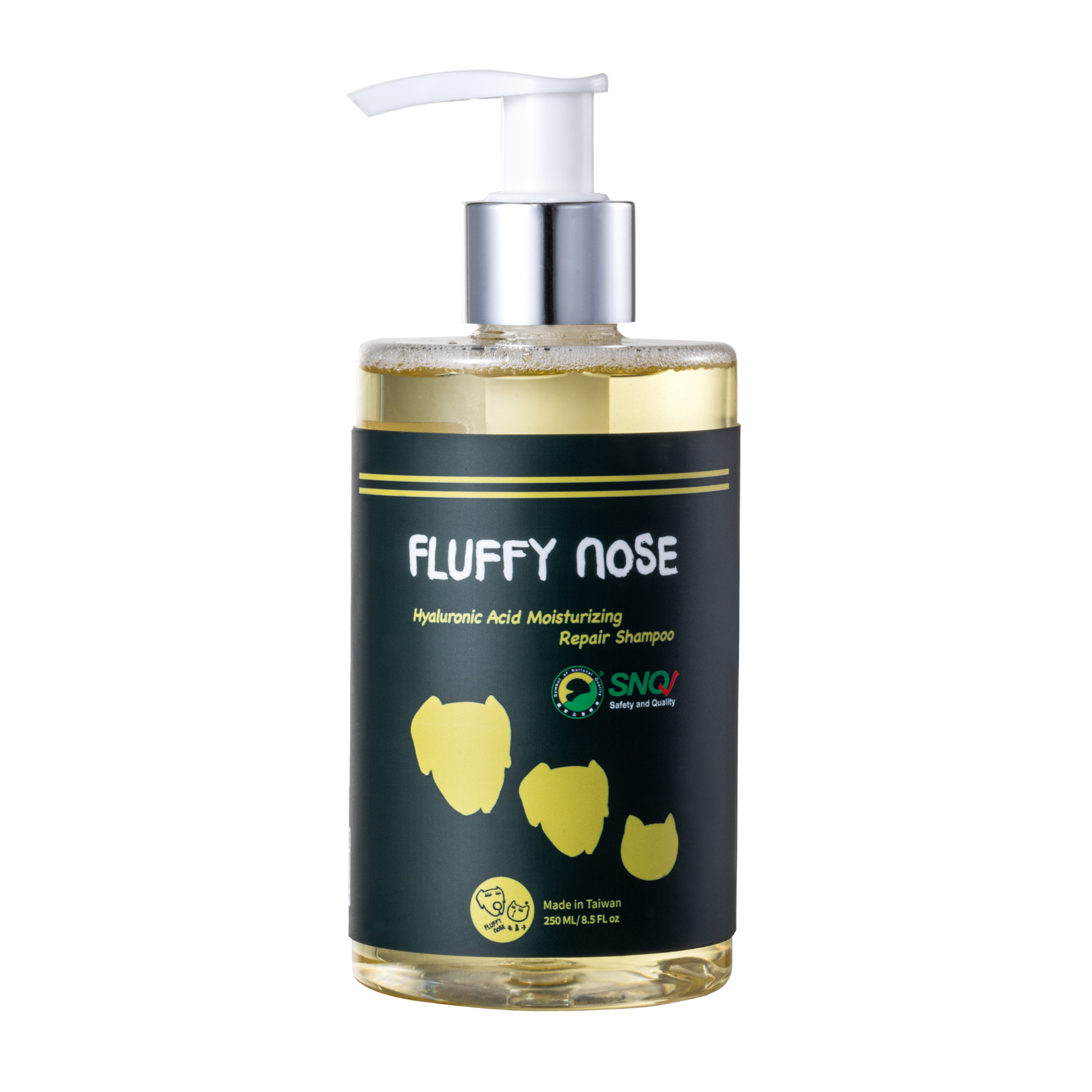 【Overseas Product｜Pet Bath & Care】 ]  Hyaluronic Acid Moisturizing Repair Shampoo (SNQ National Quality Award) for Cats & Dogs | FLUFFY nOSE