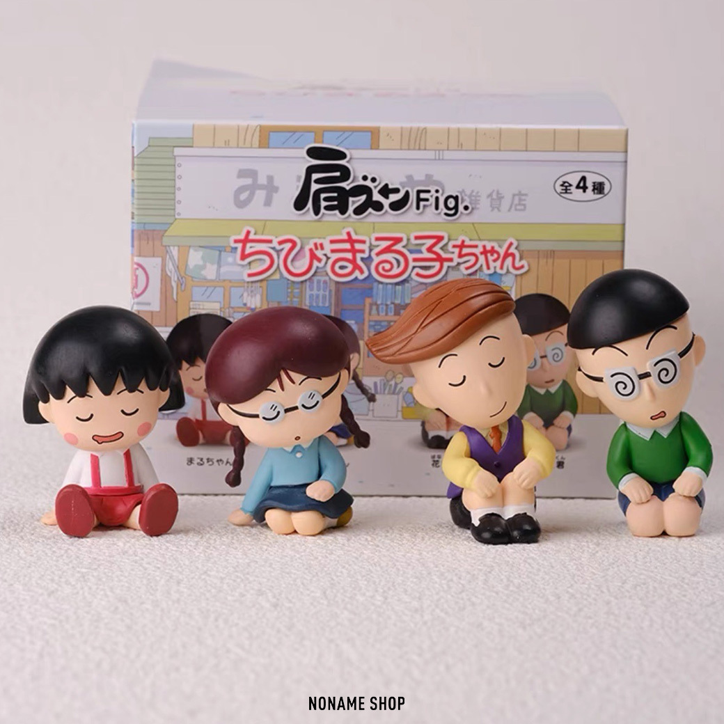 櫻桃小丸子 睡覺 瞌睡 迷你 手辦 裝飾 公仔