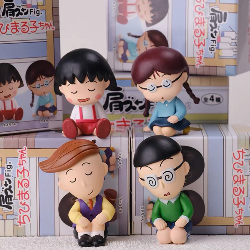 櫻桃小丸子 睡覺 瞌睡 迷你 手辦 裝飾 公仔