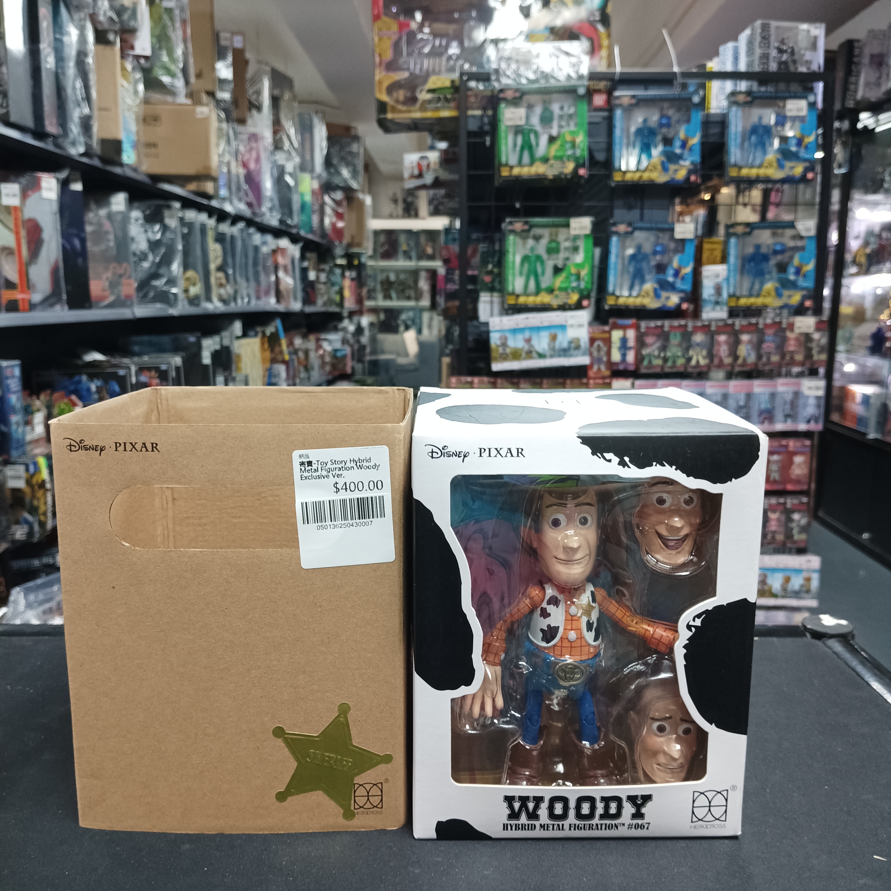 寄賣-Toy Story Hybrid Metal Figuration: Woody Exclusive Ver.