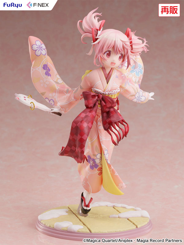 預訂1月   FURYU 鹿目圓 晴着ver.   魔法少女小圓外傳  Magia Record: Puella Magi Madoka Magica Side Story" Madoka Kaname Kimono ver. 1/7 Scale Figure Pre-order