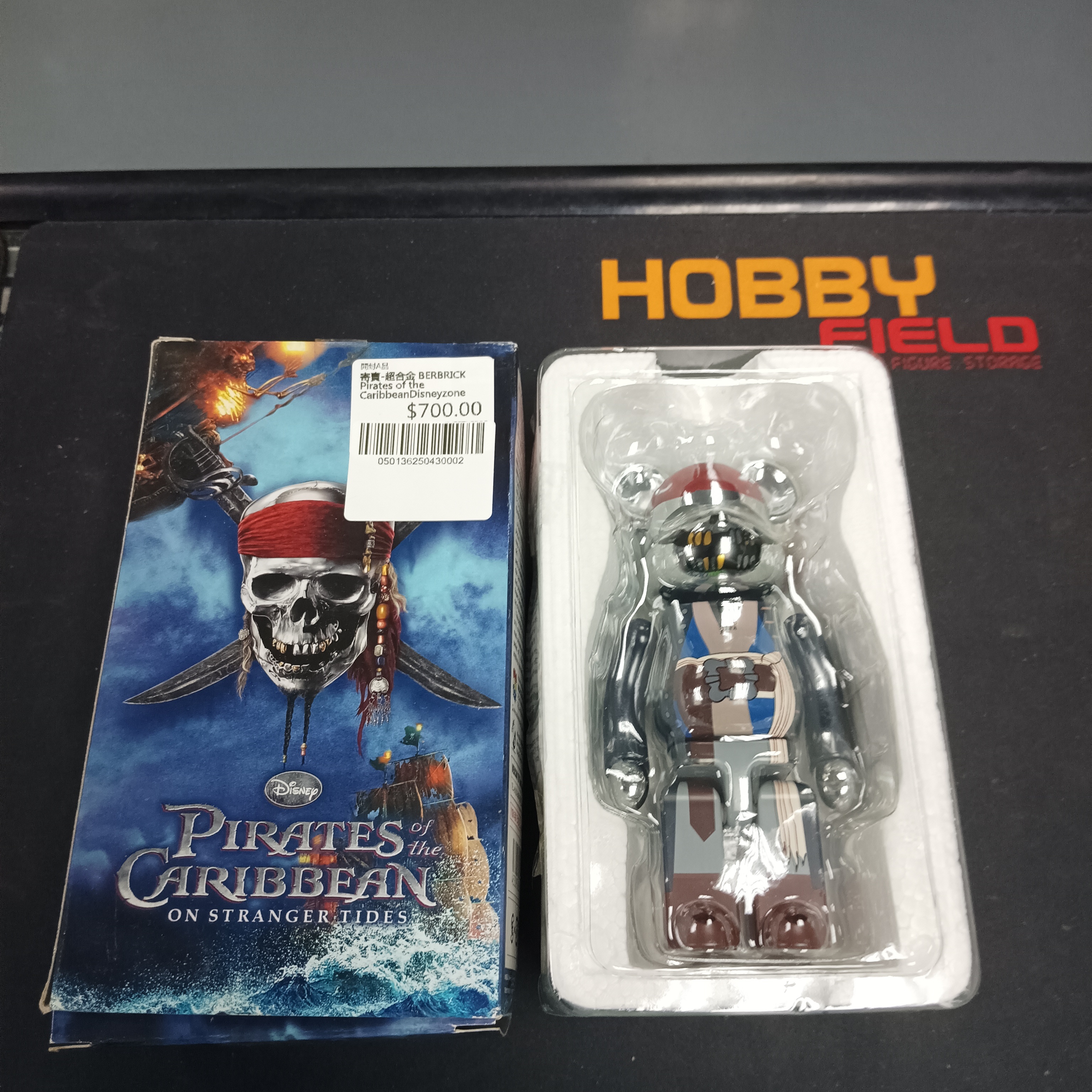已回款 寄賣-超合金 BE@RBRICK Pirates of the Caribbean【Disneyzone】