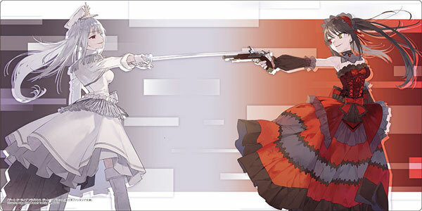 武士道 橡膠墊板 Collection V2 Vol.1655 富士見 Fantasia文庫 約會大作戰 Fragment 約會大作戰DATE A BULLET 赤黑新章『時崎狂三&白色女王』