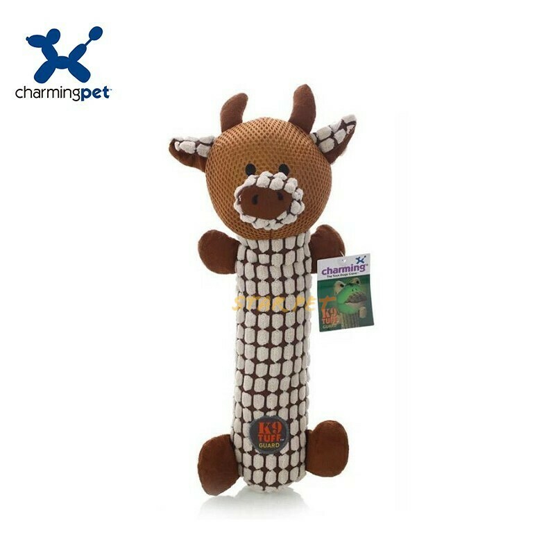 Charming Pet - Mumbo Jumbos Cow Dog Toys