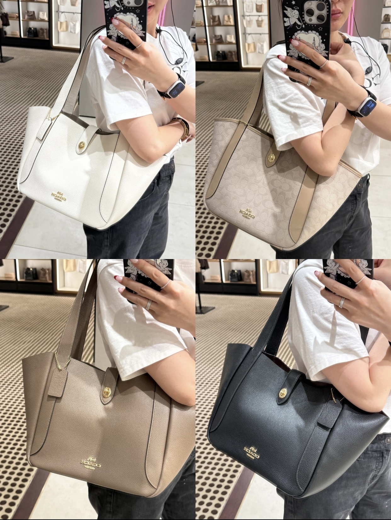 【預訂】Coach Hadley Turnlock Tote Bag