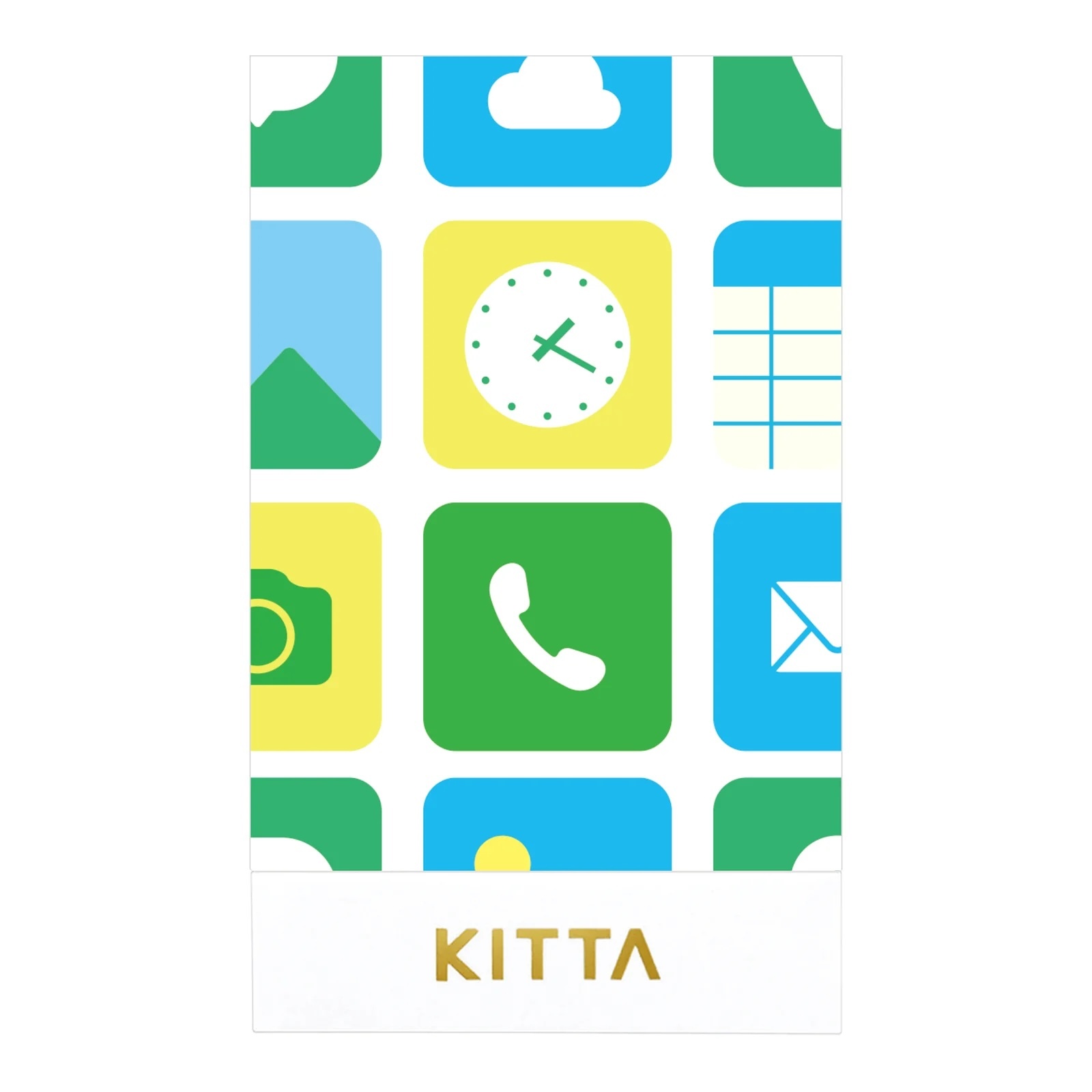 KITTA ｜ 隨身攜帶和紙膠帶 Clear透明 KITT0022 主題