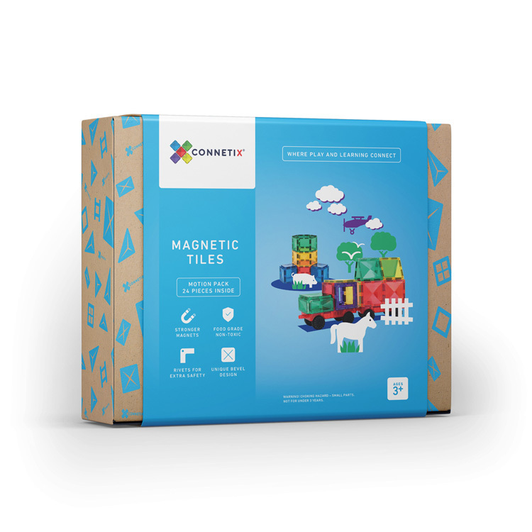 Connetix 磁樂®-24片 磁力車組