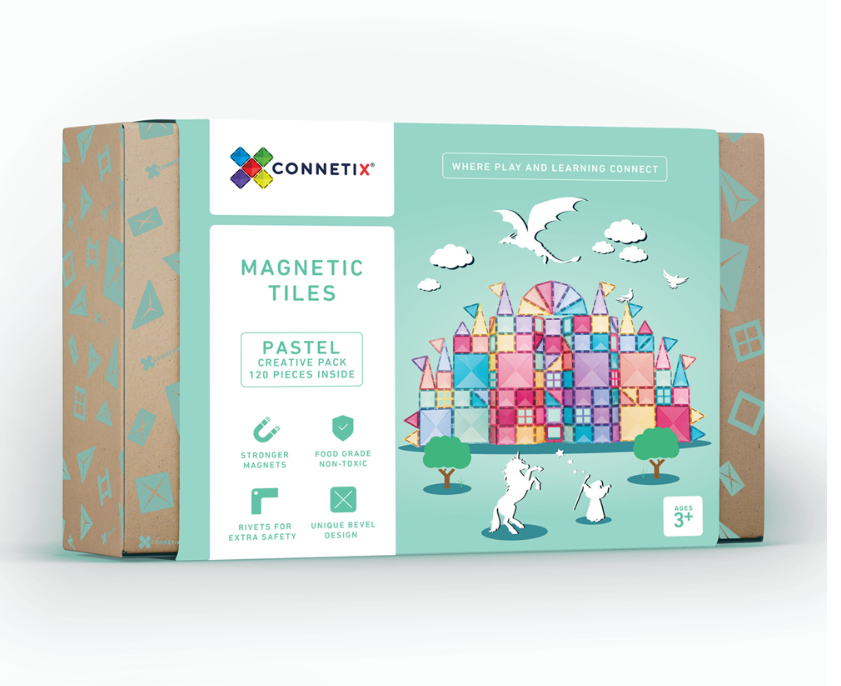 Connetix 磁樂®- 120片   粉彩創作組