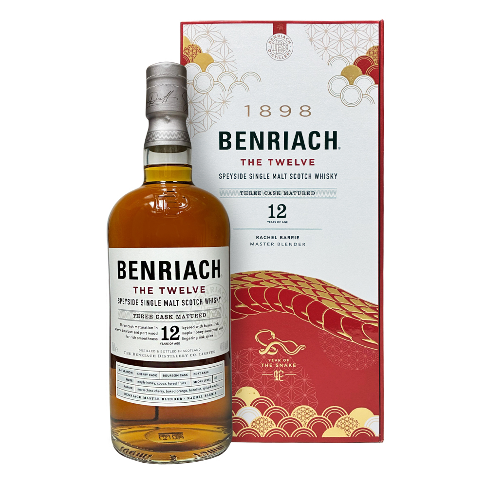 Benriach 12 Years Old The Twelve Year of The Snake 2025 Limited Edition 46%