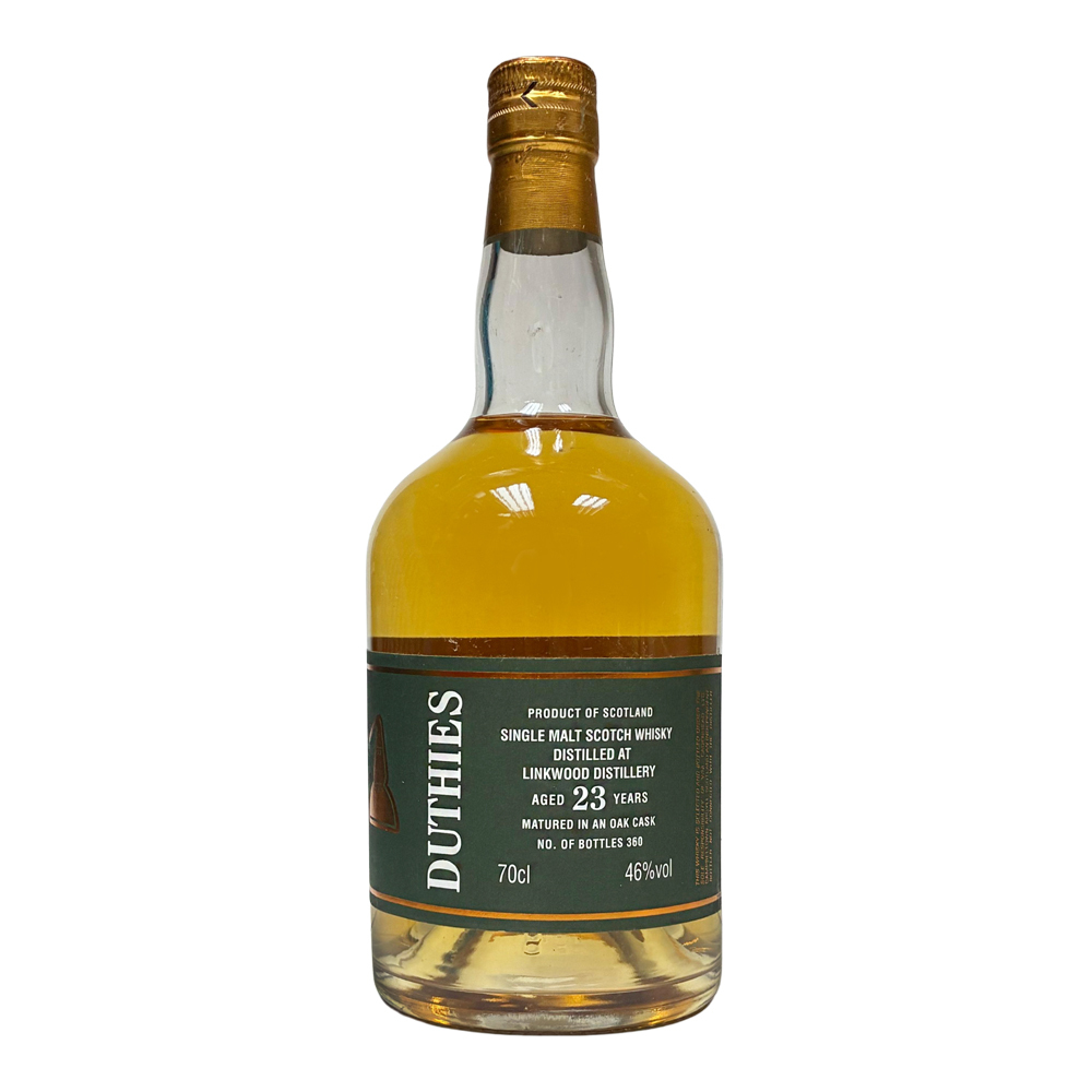 Cadenhead's Duthies Linkwood 23 Years Old Oak Cask 46%