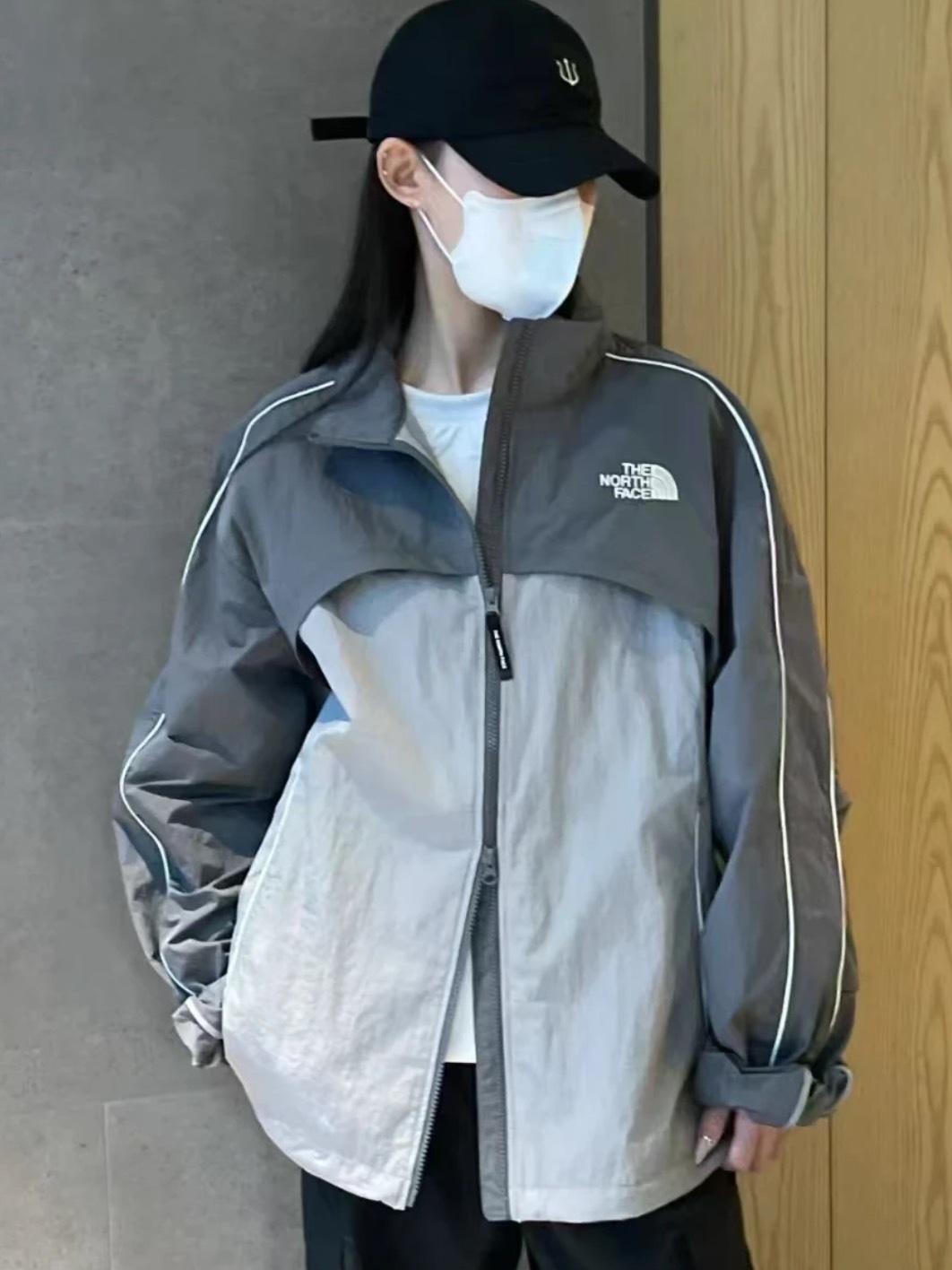 THE NORTH FACE FW24 刺繡LOGO 防水防風 立領輕薄透氣外套