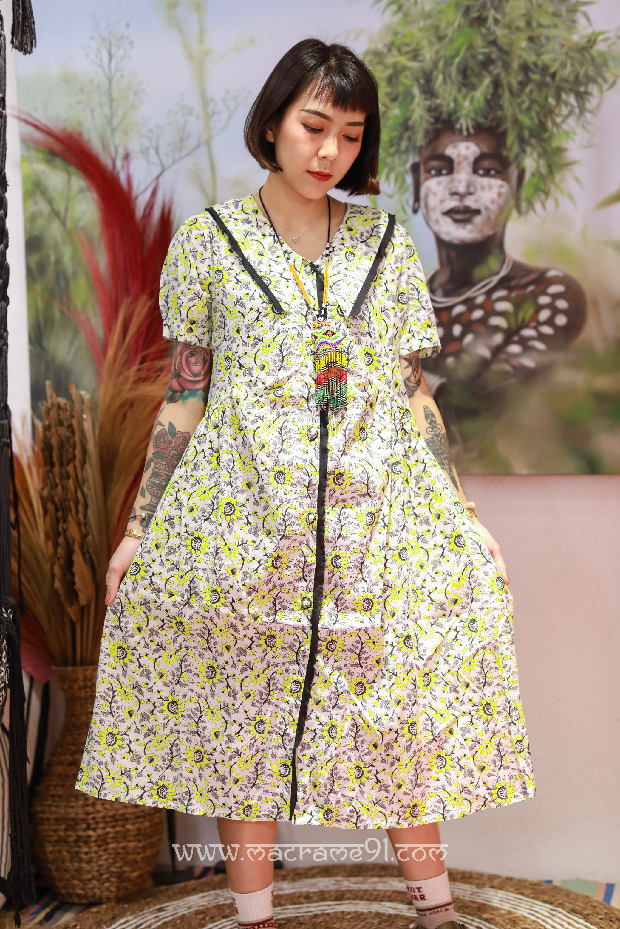 Macrame 中長裙 - M3158C (0514)