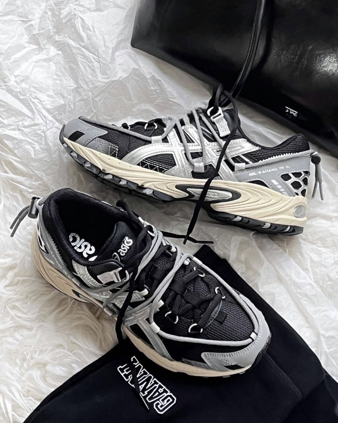 【現貨】Asics GEL-Kahana TR V2 科技 機能 復古底 復古黑銀