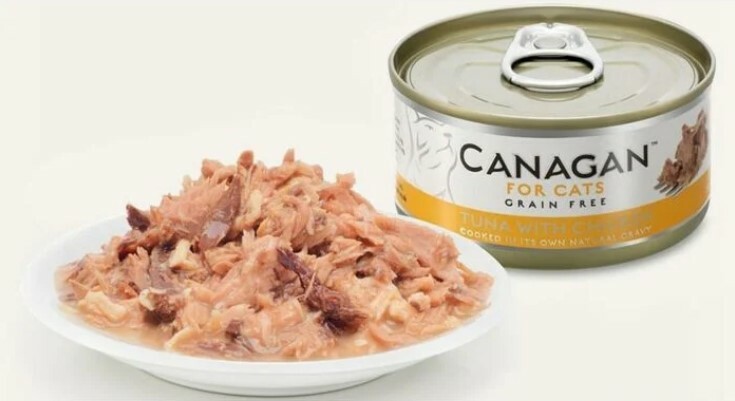Canagan 原之選 貓咪主食罐 – 吞拿魚伴雞肉配方75g (原pack12罐)
