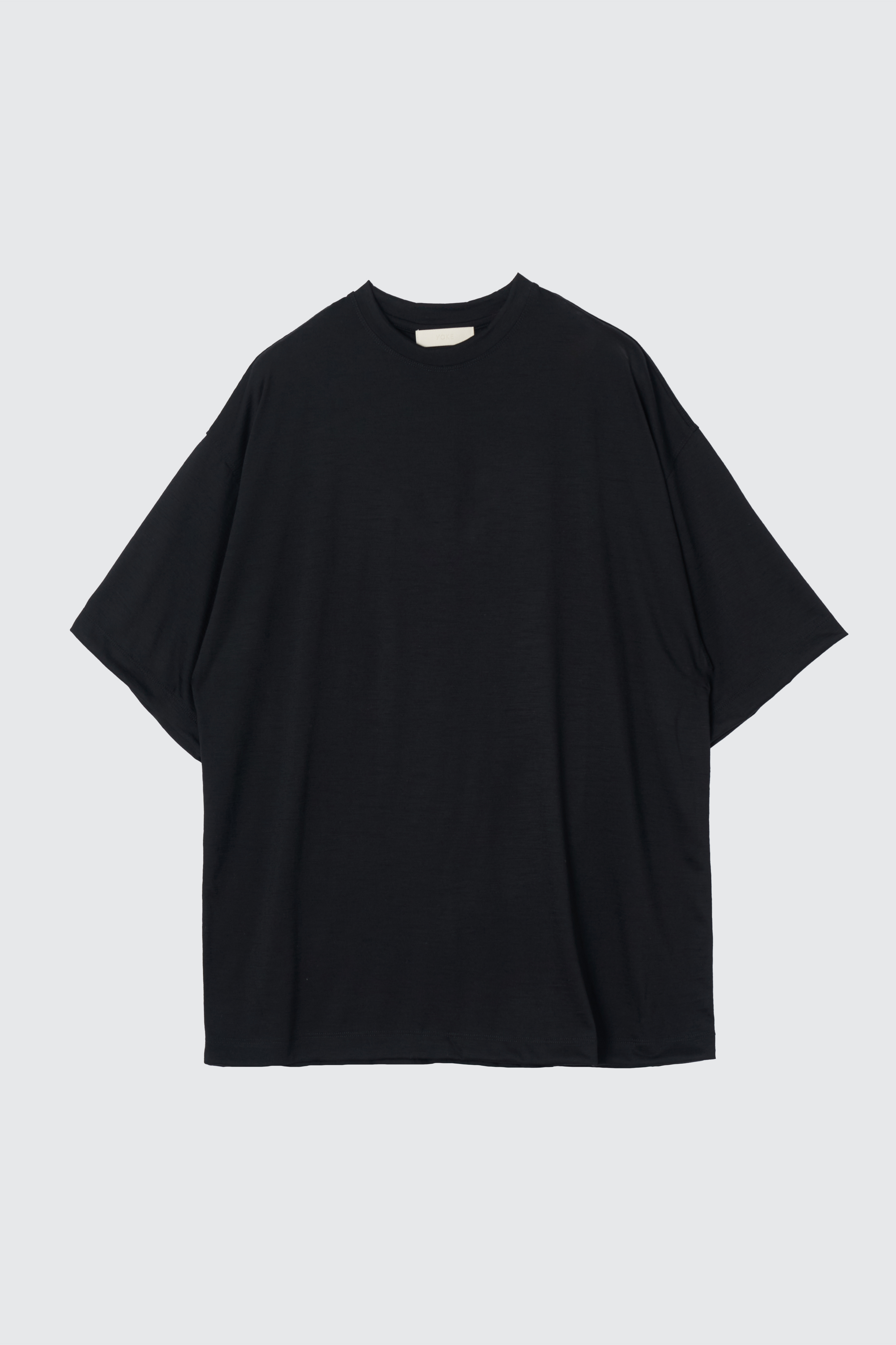 YOKE WASHABLE WOOL JERSEY YOKE T-SHIRT (3COL)