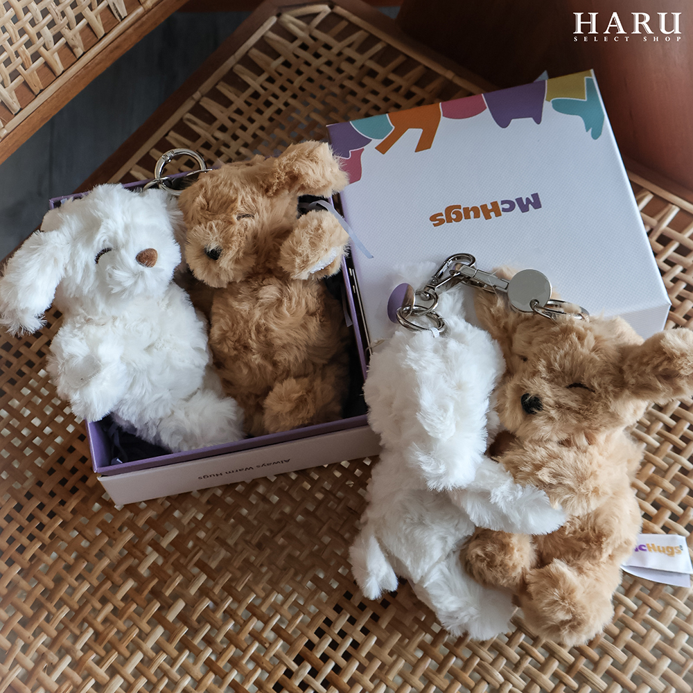 MCHUGS 英國薰衣草娃娃 毛絨狗狗 貼貼小狗 抱抱熊熊 兔兔 大象 熊熊 萌娃 療癒 鑰匙圈 吊飾 有薰衣草香味