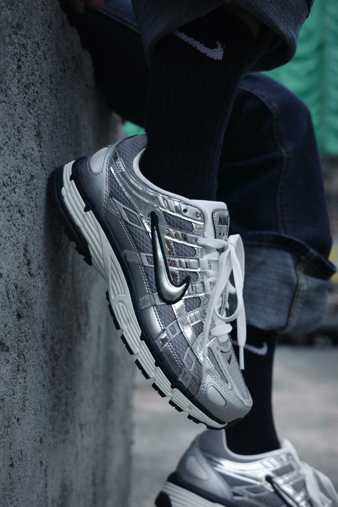 Nike P-6000 Metallic Silver 液態銀 CN0149-001