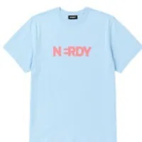 [S] NERDY SKY BLUE BLENK BIG LOGO S/S T-SHIRT(24SS), PNEU24ST0314 (SN482)