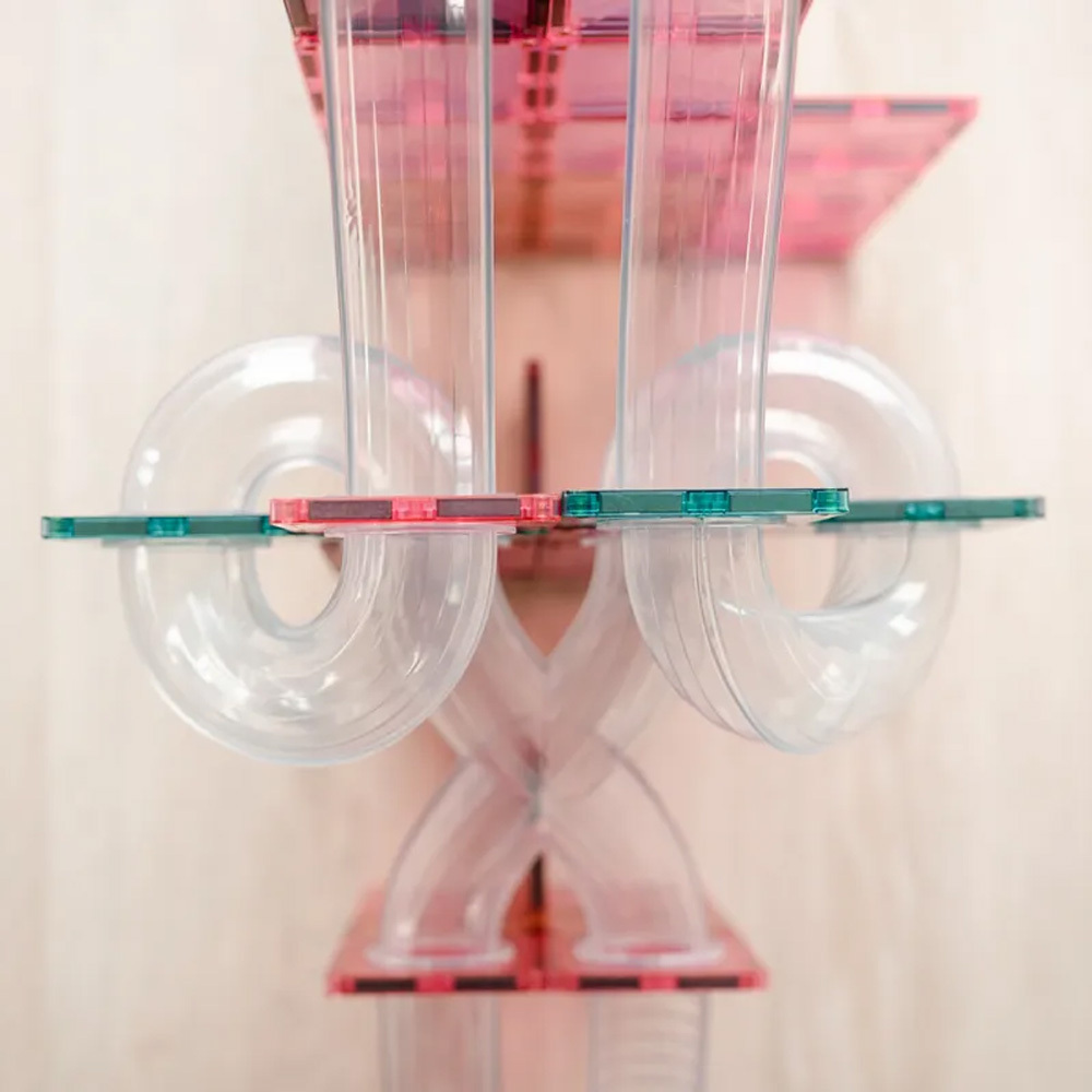 Connetix 磁樂®- 80片 粉彩球道延伸組