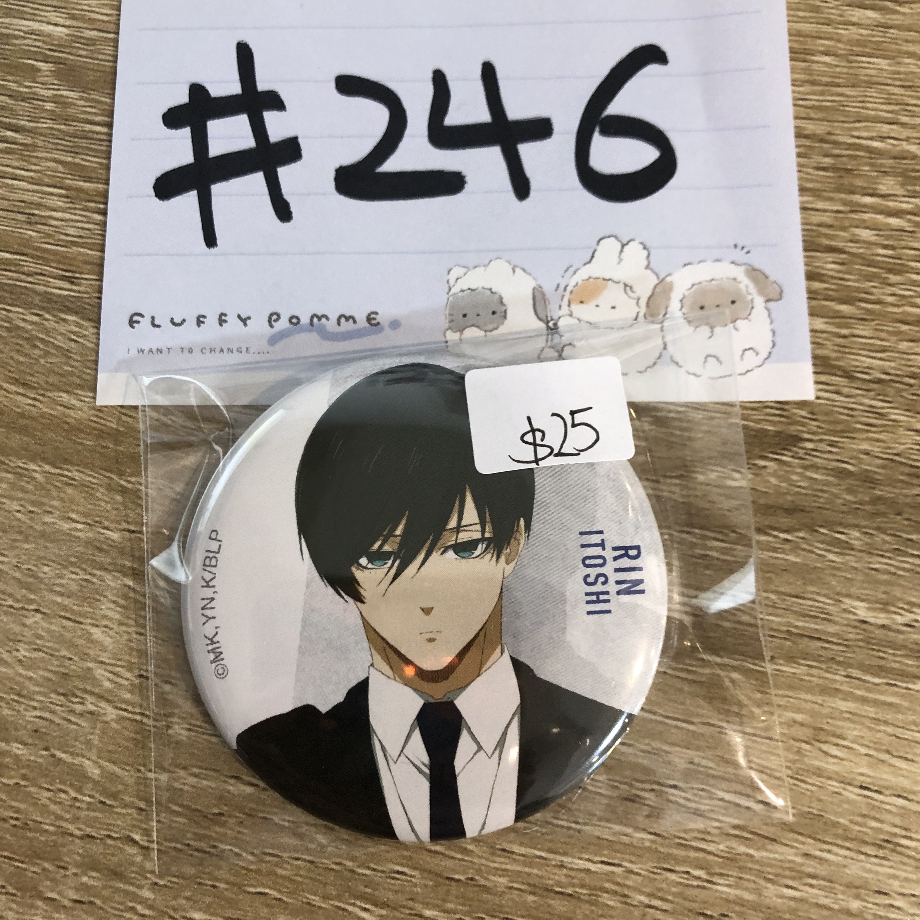 BlueLock  凜 襟章#246