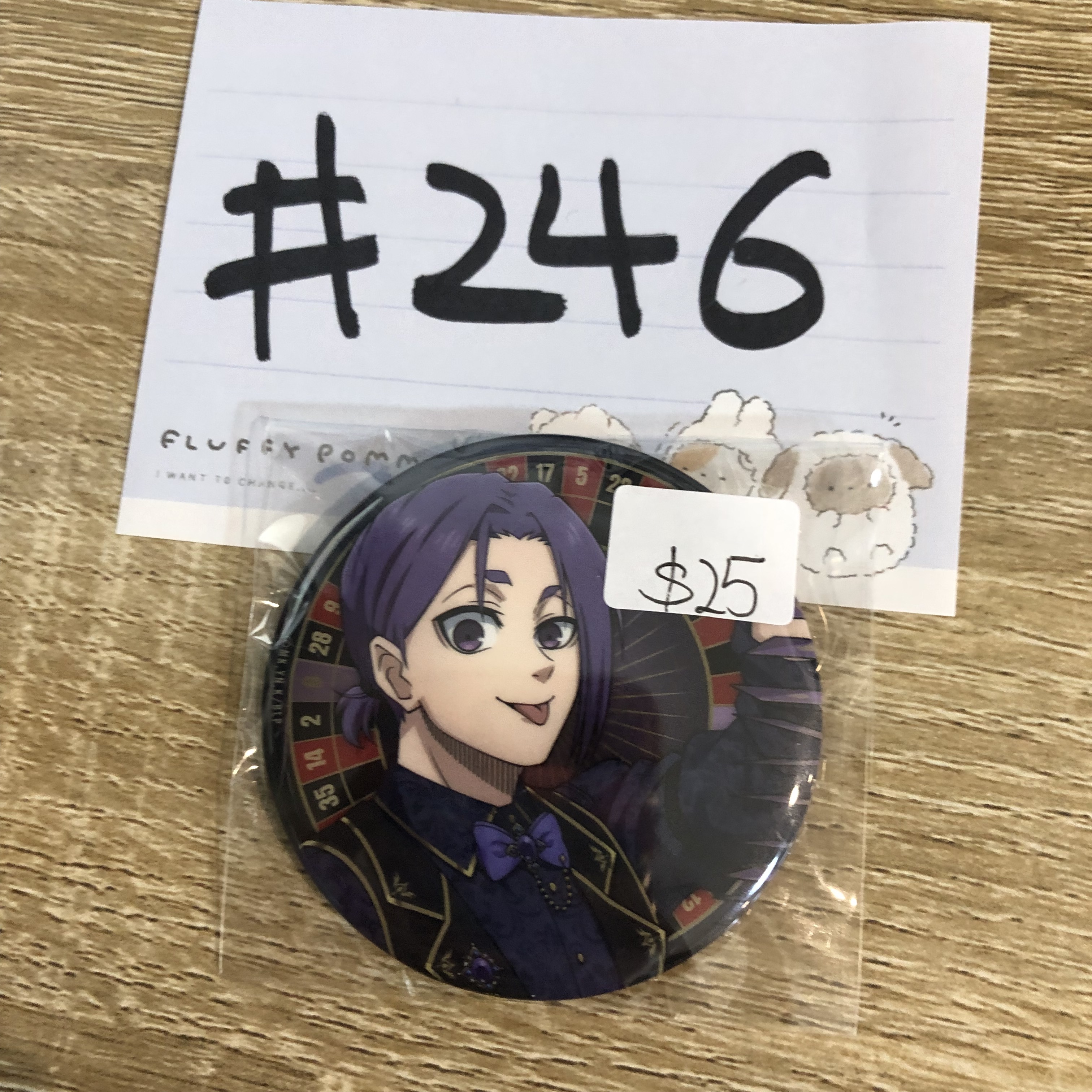 BlueLock  玲王 襟章#246