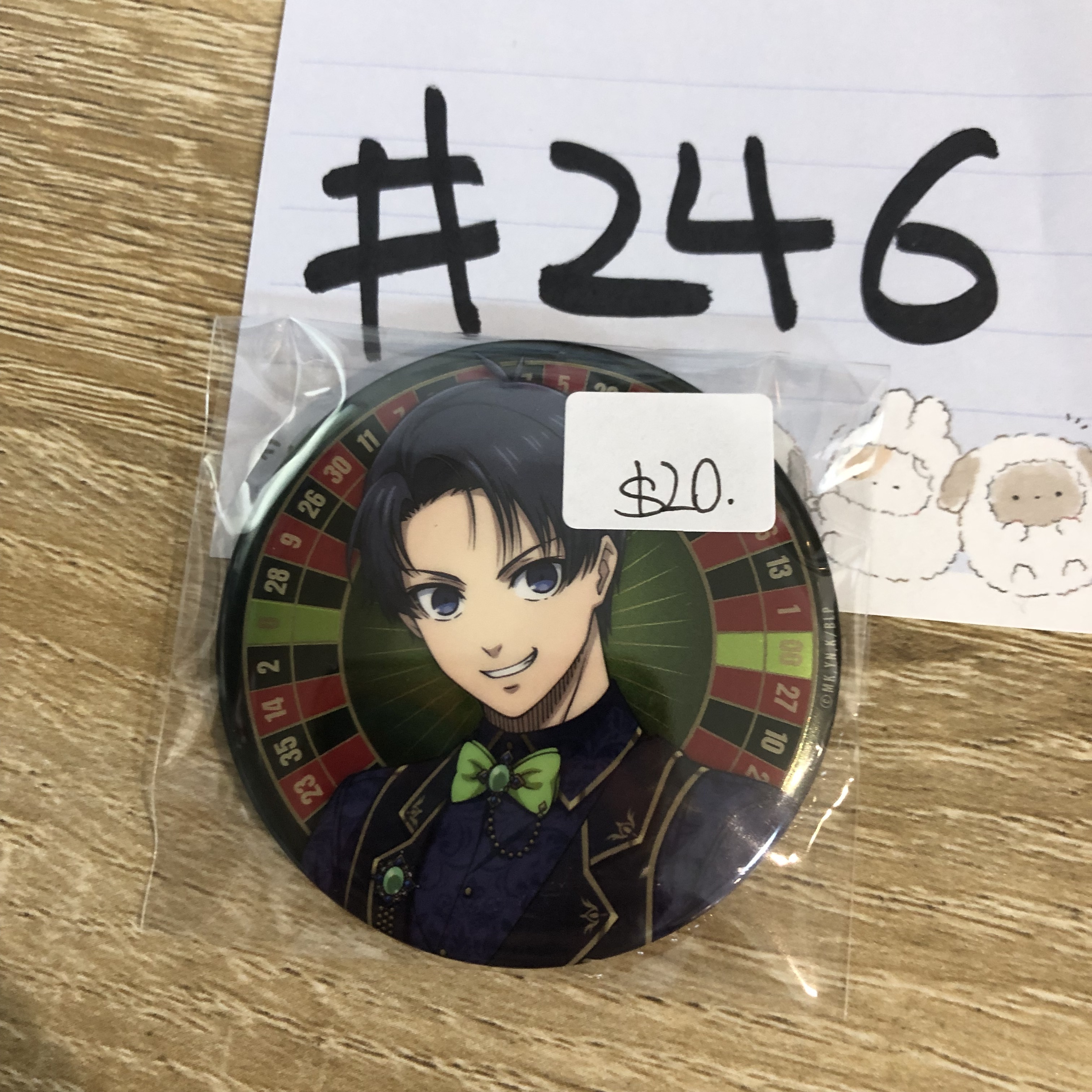 BlueLock  潔 襟章#246