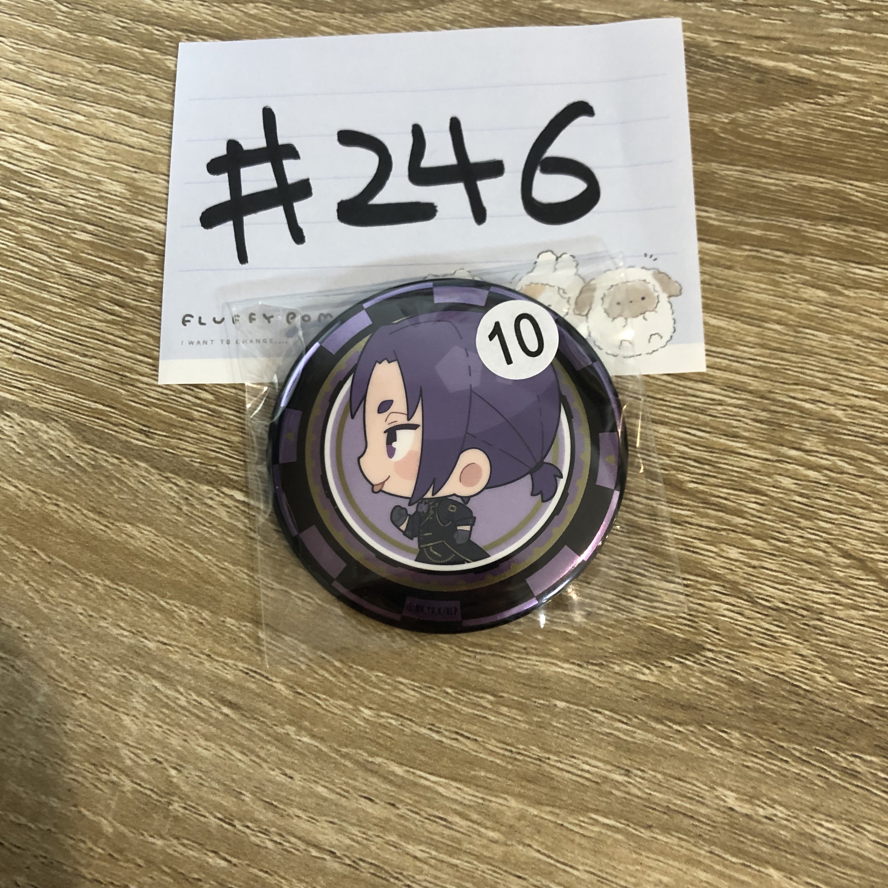 BlueLock  玲王 襟章#246