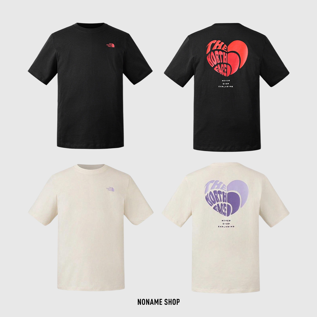 THE NORTH FACE TNF 北臉 情人節限定 愛心系列 短袖 兩色 (男款)