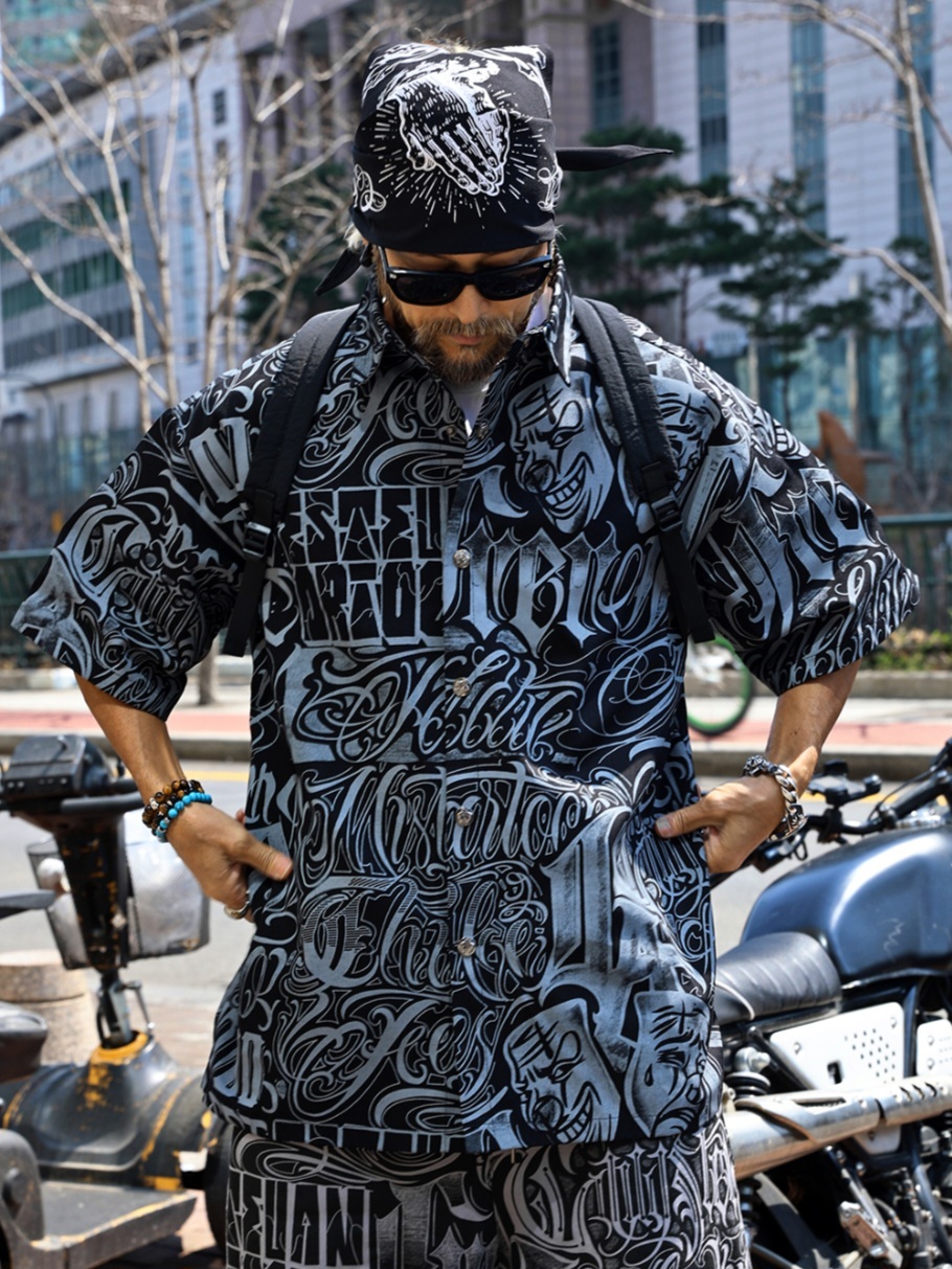 Pierrot Chicano 短袖襯衫夾克